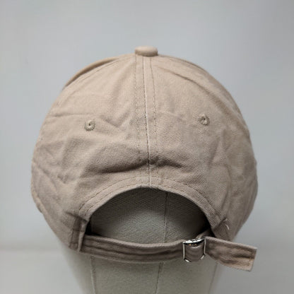 Sharingan Eye Slideback Hat Tan One Size Adjustable Embroidered 6 Panel