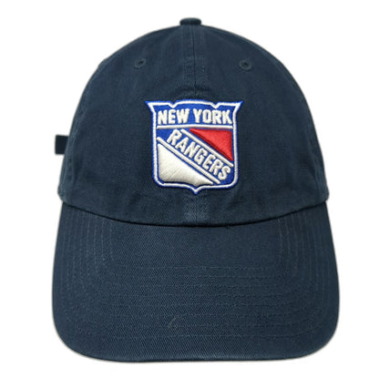 New York Rangers NHL '47 Blue Cap One Size Embroidered Logo Slideback Sport Hat