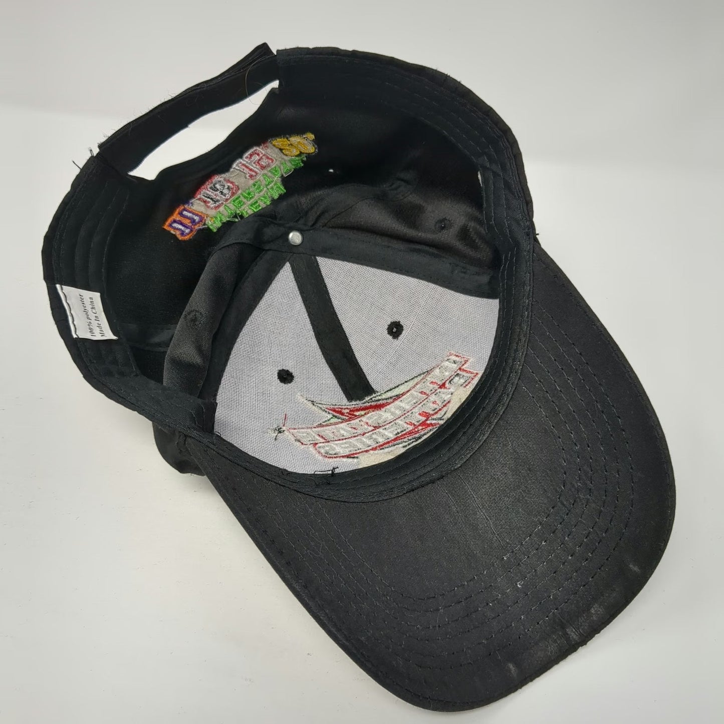 Interstate Batteries Joe Gibbs Racing Black One Size Baseball Cap Hat NASCAR