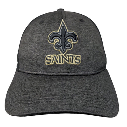 New Orleans Saints Strapback Hat Black OSFM Embroidered Logo 9Forty NFL