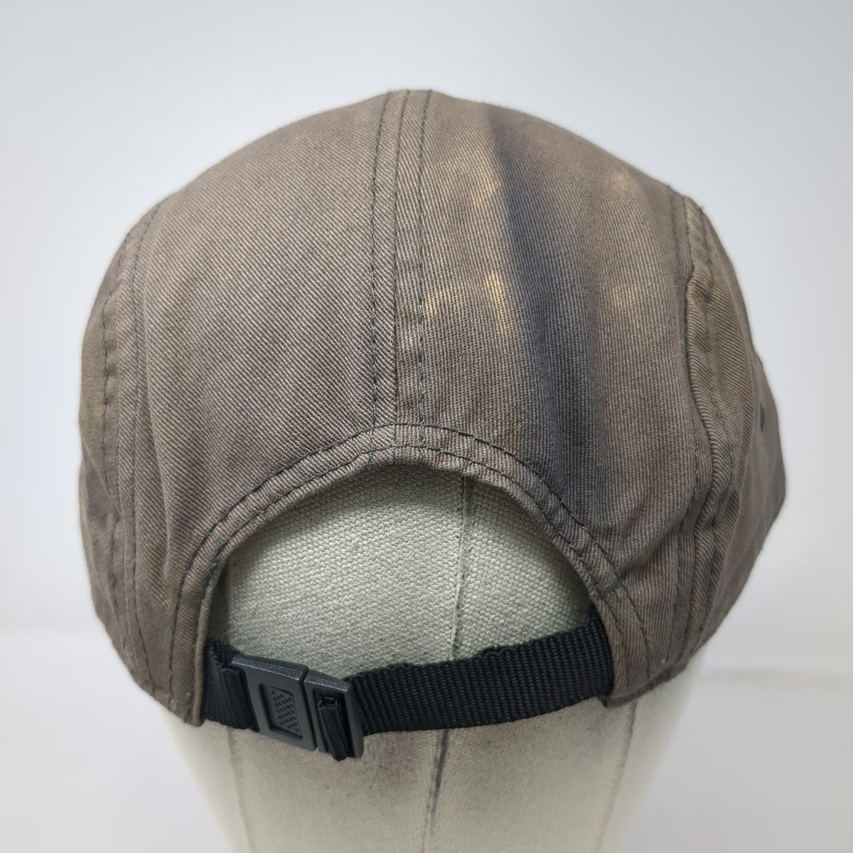 Otto Army Cap Gray One Size River Sports Jackson Hole Kayak Strapback Hat Patch
