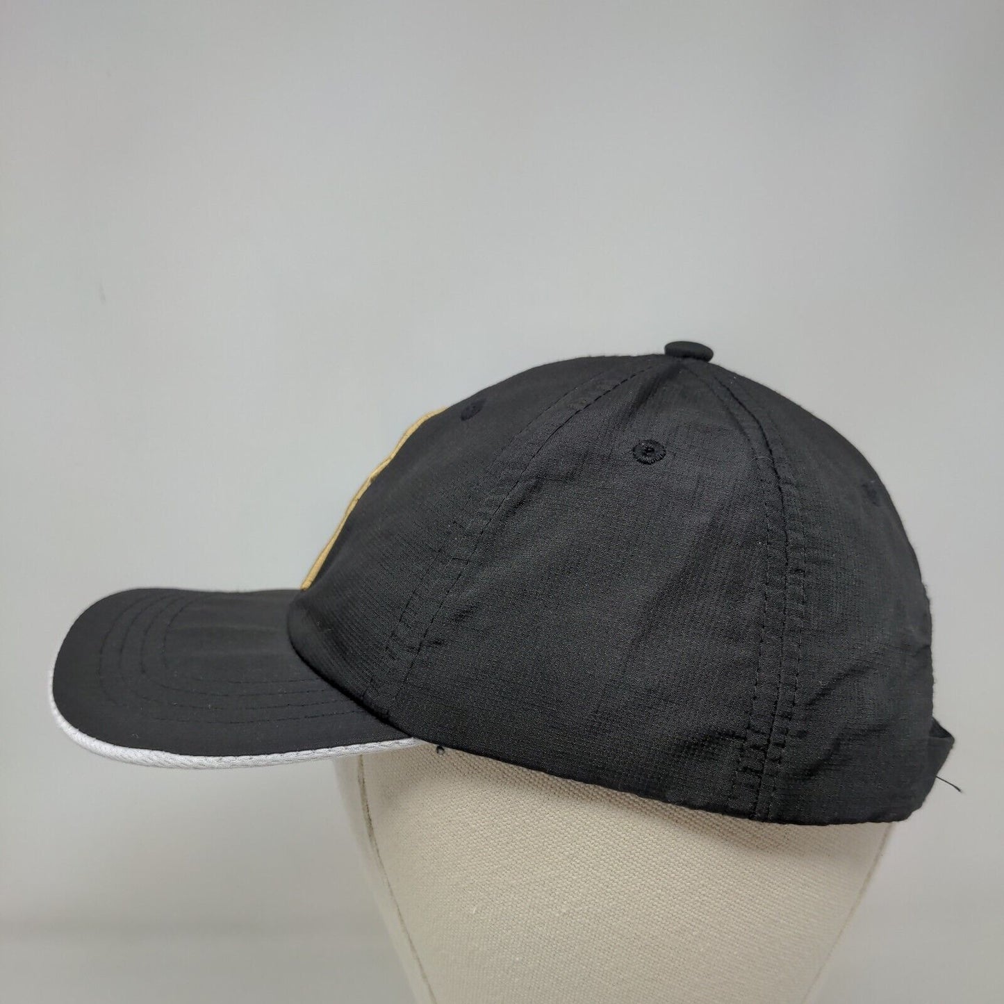 The Players Collection Youth Strapback Hat Black Fits Most Age 5-12 Embroidered