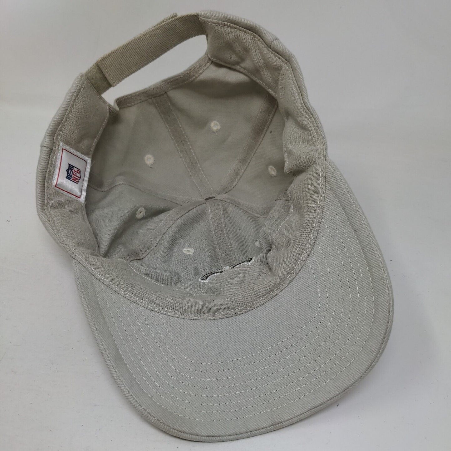 New Orleans Saints Strapback Hat Tan OSFA Adjustable Embroidered 6 Panel NFL