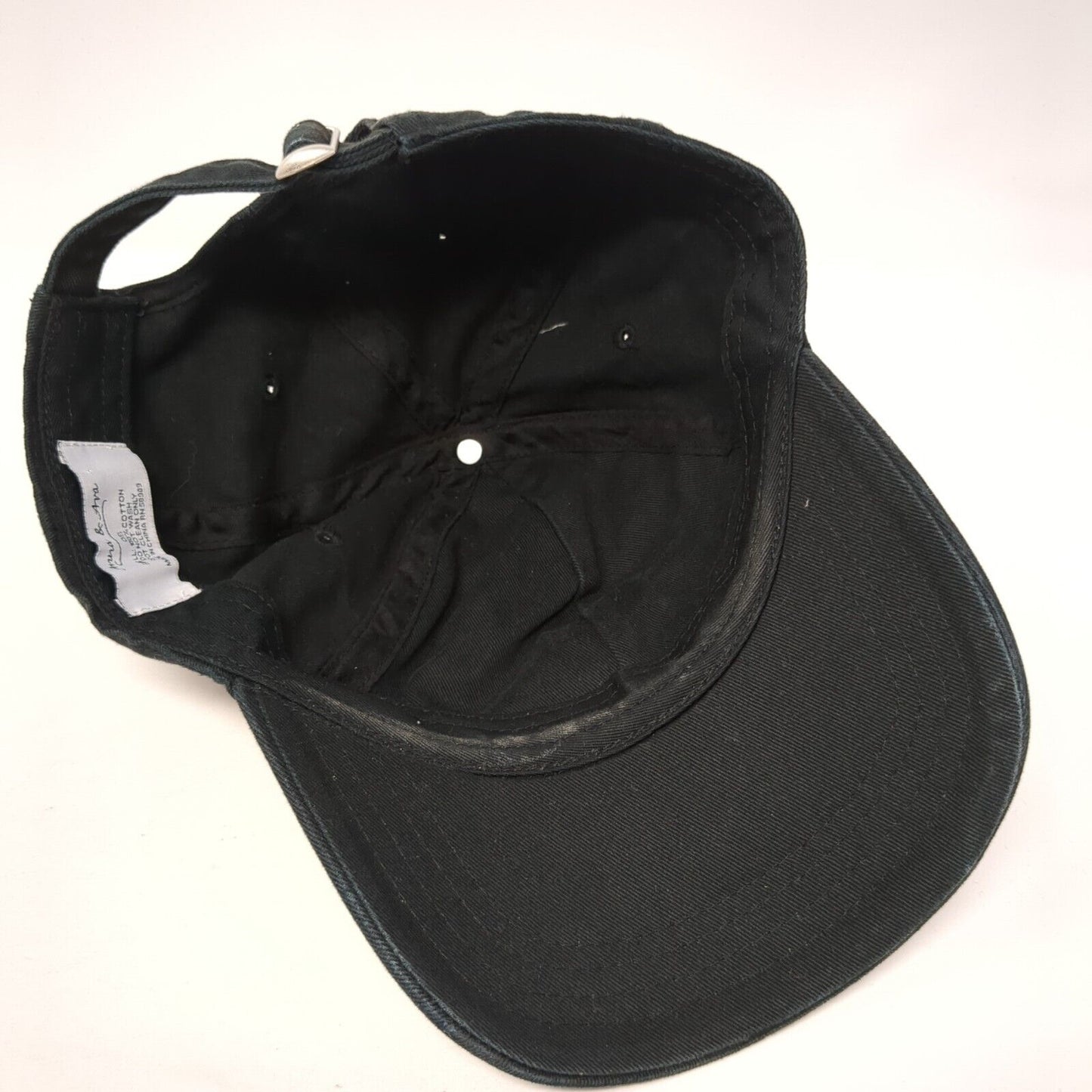 Mom Duty Slideback Hat Black One Size Adjustable Embroidered 6 Panel
