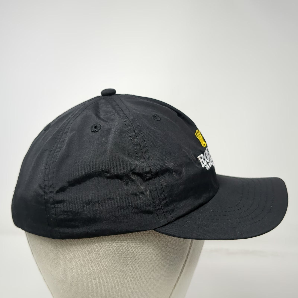 AS Colour Boys 5 Panel Black Rolex US Shooting Team 1992 Nylon Hat Vintage