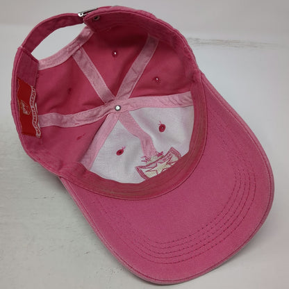 FK Crvena Zvezda Baseball Cap Pink One Size Red Star Belgrade Slideback Hat