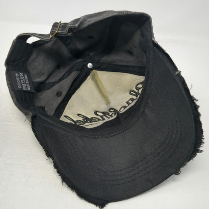 Gray Baseball Cap One Size Black Rebel Indian Dakota Embroidered Adjustable Hat