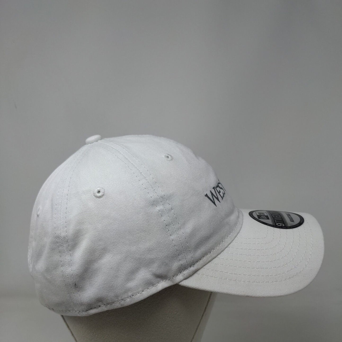 West Lake Slideback Hat White OSFM Embroidered Solid New Era 9Twenty