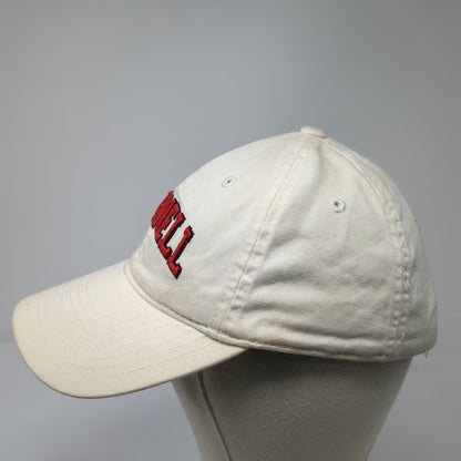 Legacy Cornell University NCAA Cap White Red Black One Size Slideback Cotton