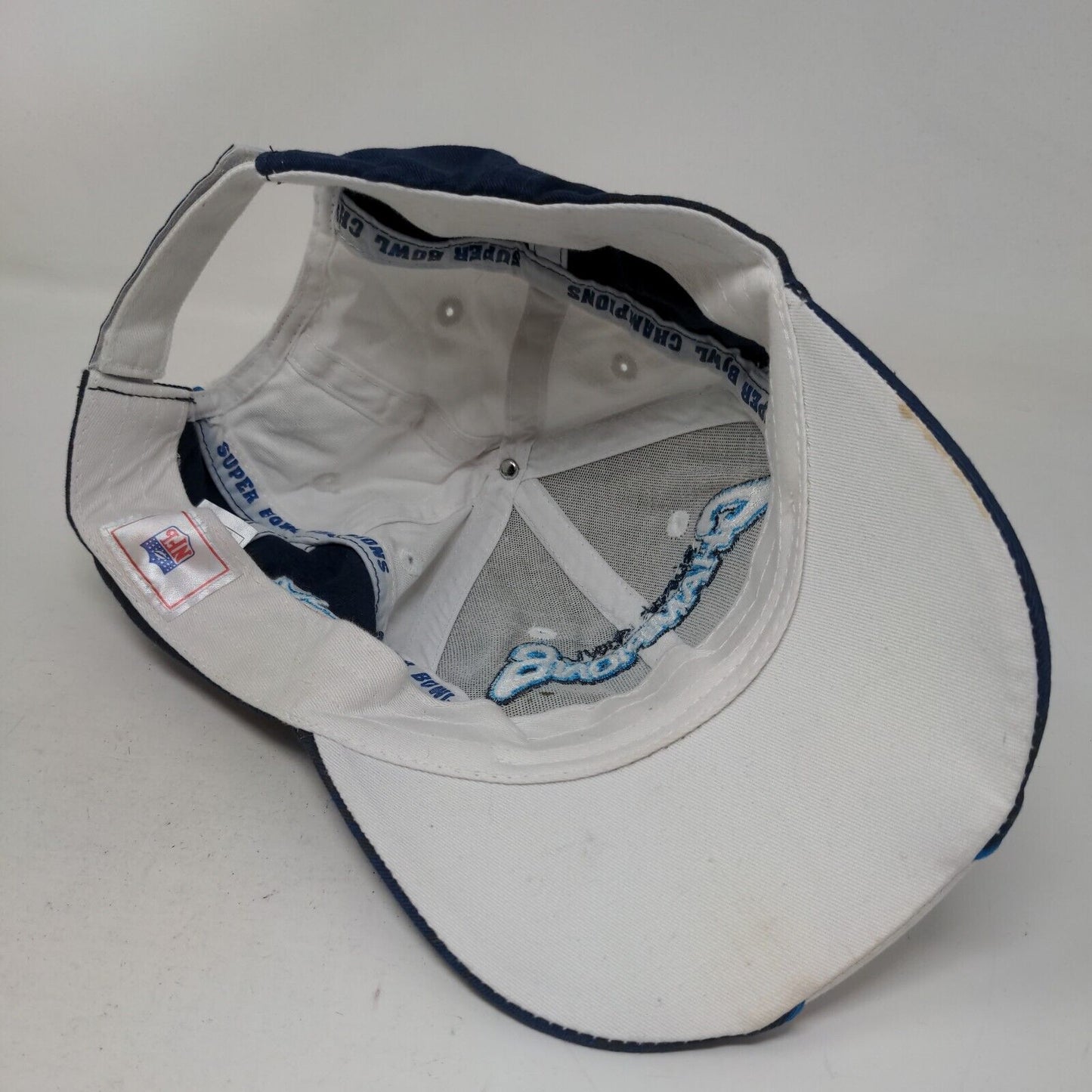 NFL Men's Strapback Hat Multicolor Size OSFA Embroidered Indianapolis Colts Logo
