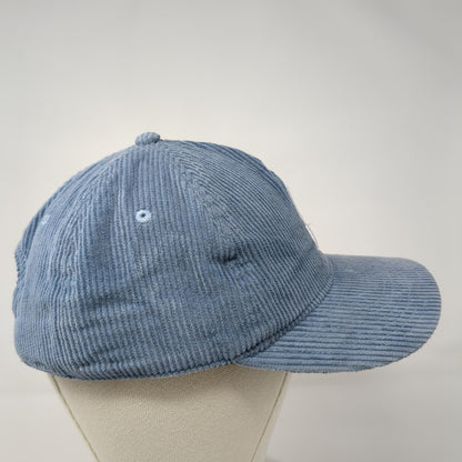 Grass Clippings Claspback Corduroy Hat Blue OSFA Embroidered Logo
