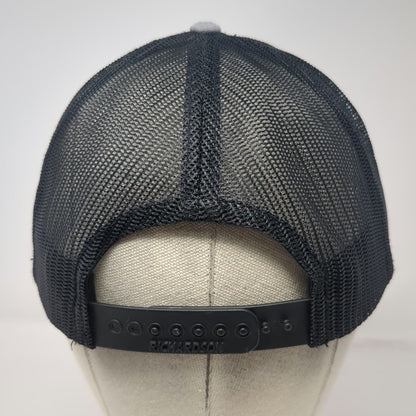 Richardson Trucker Hat Gray Black Blue Red One Size Idaho Arms & Ammo Snapback