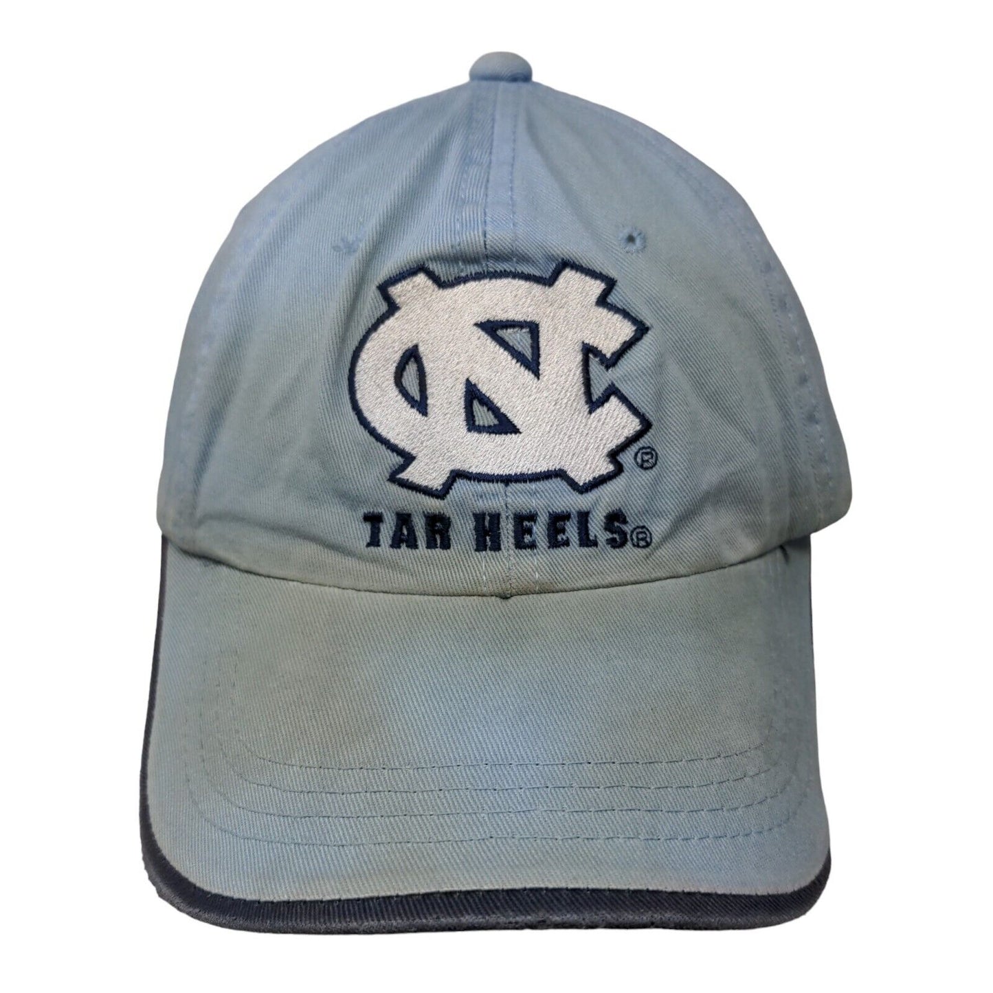 North Carolina Tar Heels Slideback Hat Blue OSFM Distressed Embroidered Logo