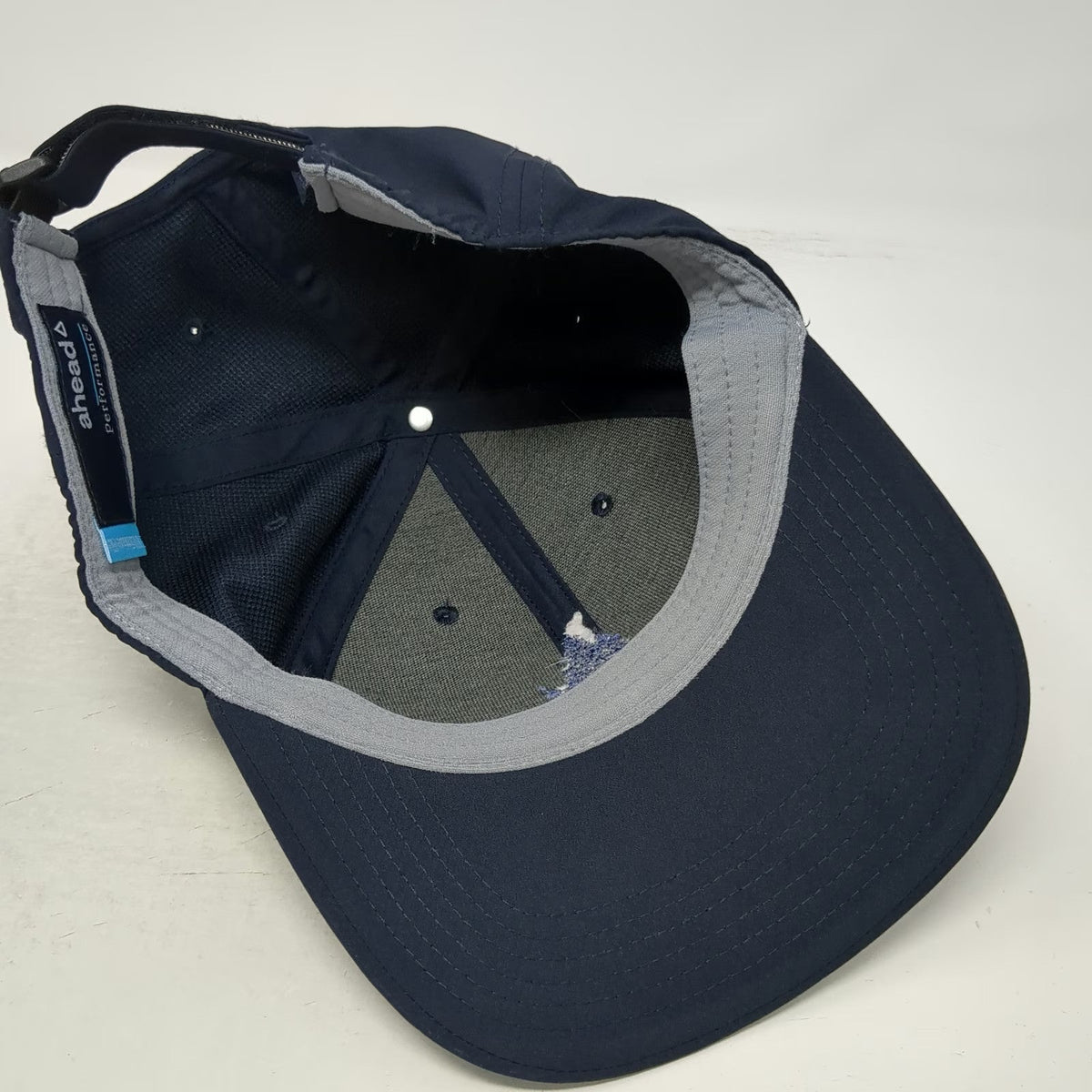 Ahead Baseball Cap Blue One Size Performance GlenArbor Westhab Financial Hat