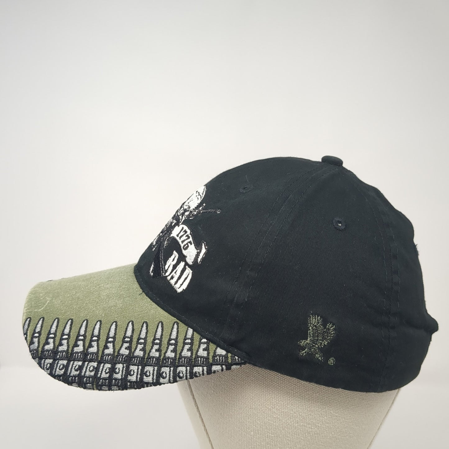 Since 1775 Army Bad Slideback Baseball Cap Multicolor OS Adjustable Eagle Crest
