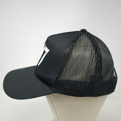 OTTO Warren Zeiders Signed Trucker Hat Black OS Autographed Mesh Snapback Bolt