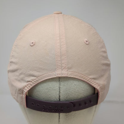 Richardson 5 Panel Pink One Size Hat Expedition Inspiration Rope Leather Patch