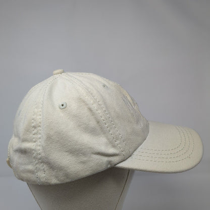 McCall Idaho Strapback Hat Cream One Size Adjustable Embroidered Polar