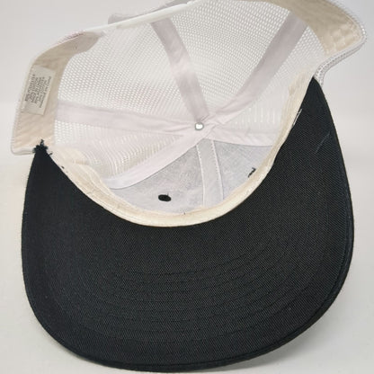 Ally Concrete Pumping Minnesota Trucker Hat Black One Size Snapback Mesh Back