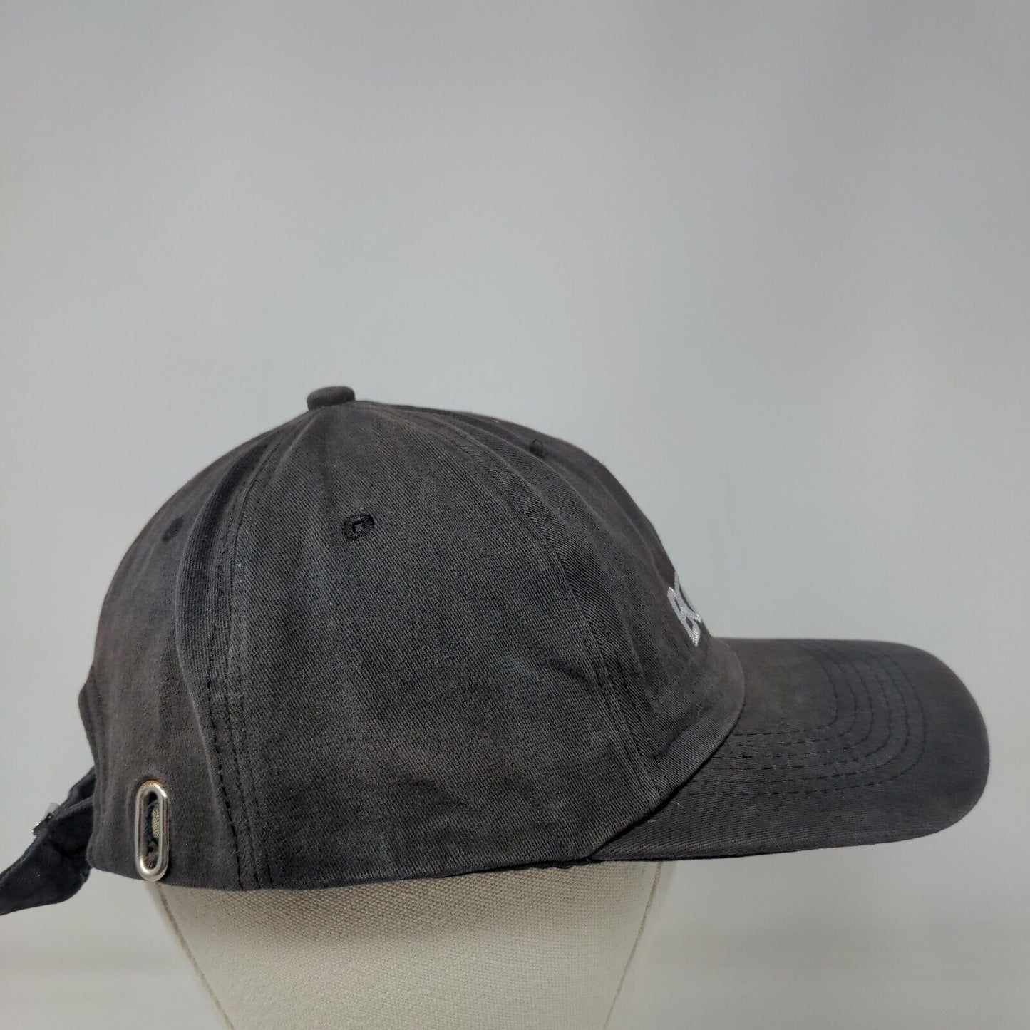 Boy Bye Slideback Hat Black One Size Adjustable Embroidered 6 Panel