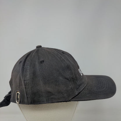 Boy Bye Slideback Hat Black One Size Adjustable Embroidered 6 Panel
