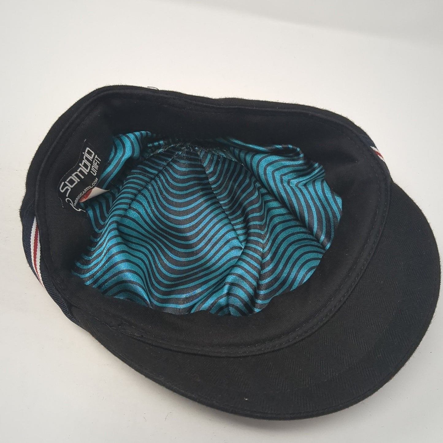 Sombrio Unifit Cadet Army Cap Black One Size Lightweight Embroidered