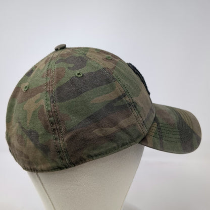 Boston Red Sox MLB '47 Brand Baseball Cap Green Brown Black L Camo Fitted Hat
