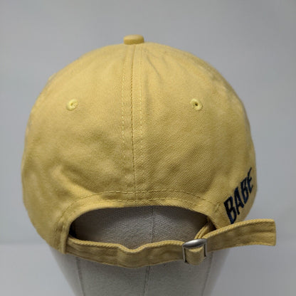 Rose Babe Slideback Hat Yellow OSFA Adjustable Embroidered Swish