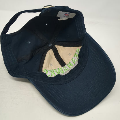 Seattle Seahawks NFL Team Apparel Blue One Size Cap Strapback Embroidered Hat