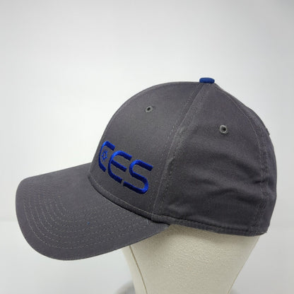 CES Fitted Hat Gray Medium-Large Embroidered Stretch New Era 39Thirty