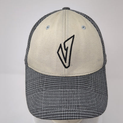 Legacy Fitted Hat Multicolor L/XL Lightweight Houndstooth Vented Holes 6 Panel