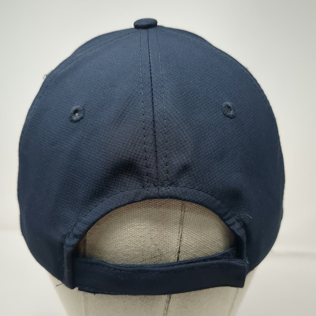 Quake City Merrill Bank of America Blue One Size Baseball Cap Hat Strapback