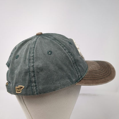Blue 84 Baseball Cap Green Brown One Size Joseph Oregon Bear Patch Slideback hat