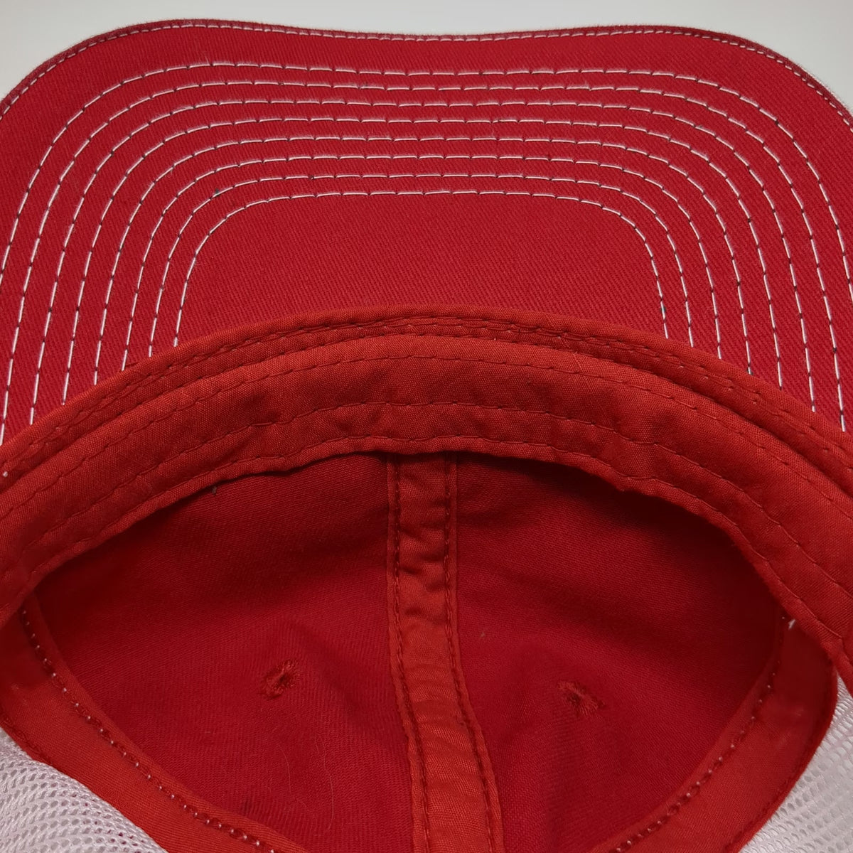 Outdoor Cap Trucker Hat Red One Size TSMT Commitment To Excellence Snapback Mesh