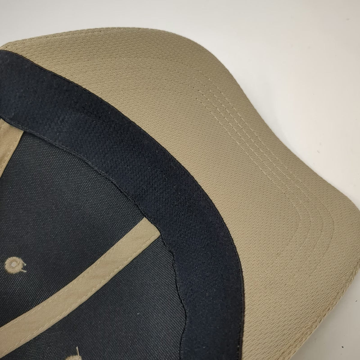 Athletic Works Baseball Cap Beige XL Fitted Performance Mesh Recycled Fabric Hat