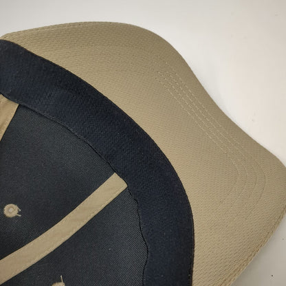 Athletic Works Baseball Cap Beige XL Fitted Performance Mesh Recycled Fabric Hat