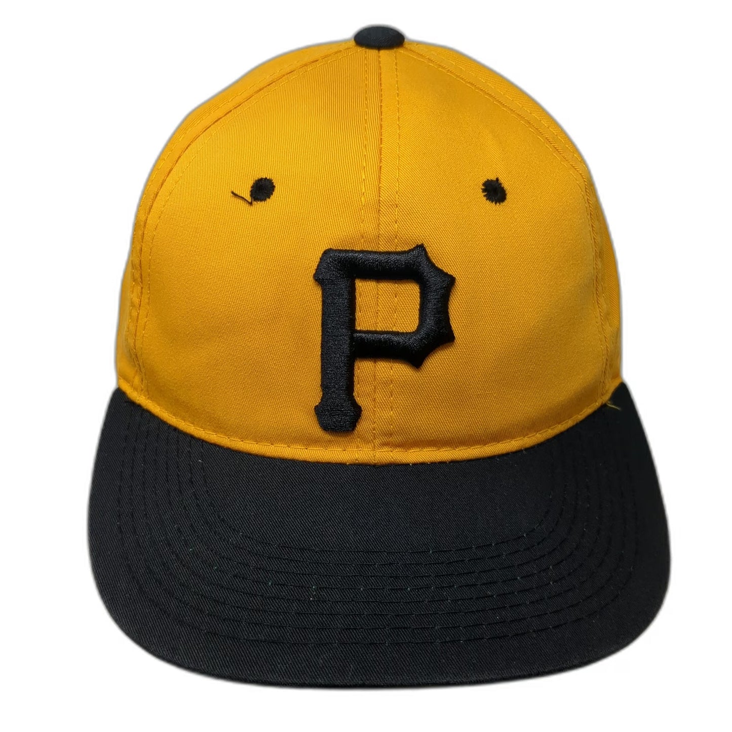 Pittsburgh Pirates MLB OC Sports Baseball Cap Yellow Black OSFM Strapback Hat