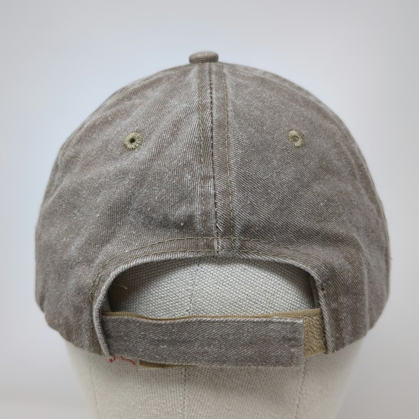 BJR Classic Headwear Baseball Cap Brown One Size Ocean View DE Nautical Flag Hat