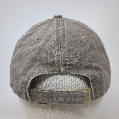 BJR Classic Headwear Baseball Cap Brown One Size Ocean View DE Nautical Flag Hat
