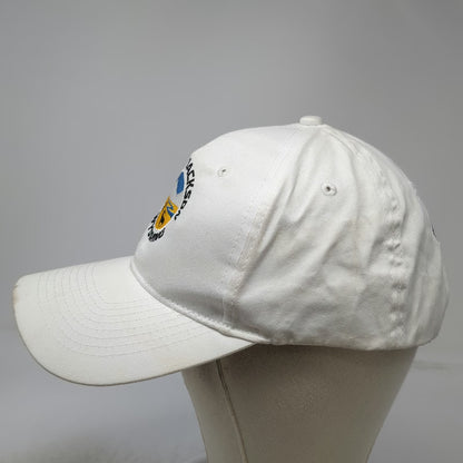 KC Baseball Cap White One Size Jackson Wyoming Elk Mountain Strapback Hat Logo