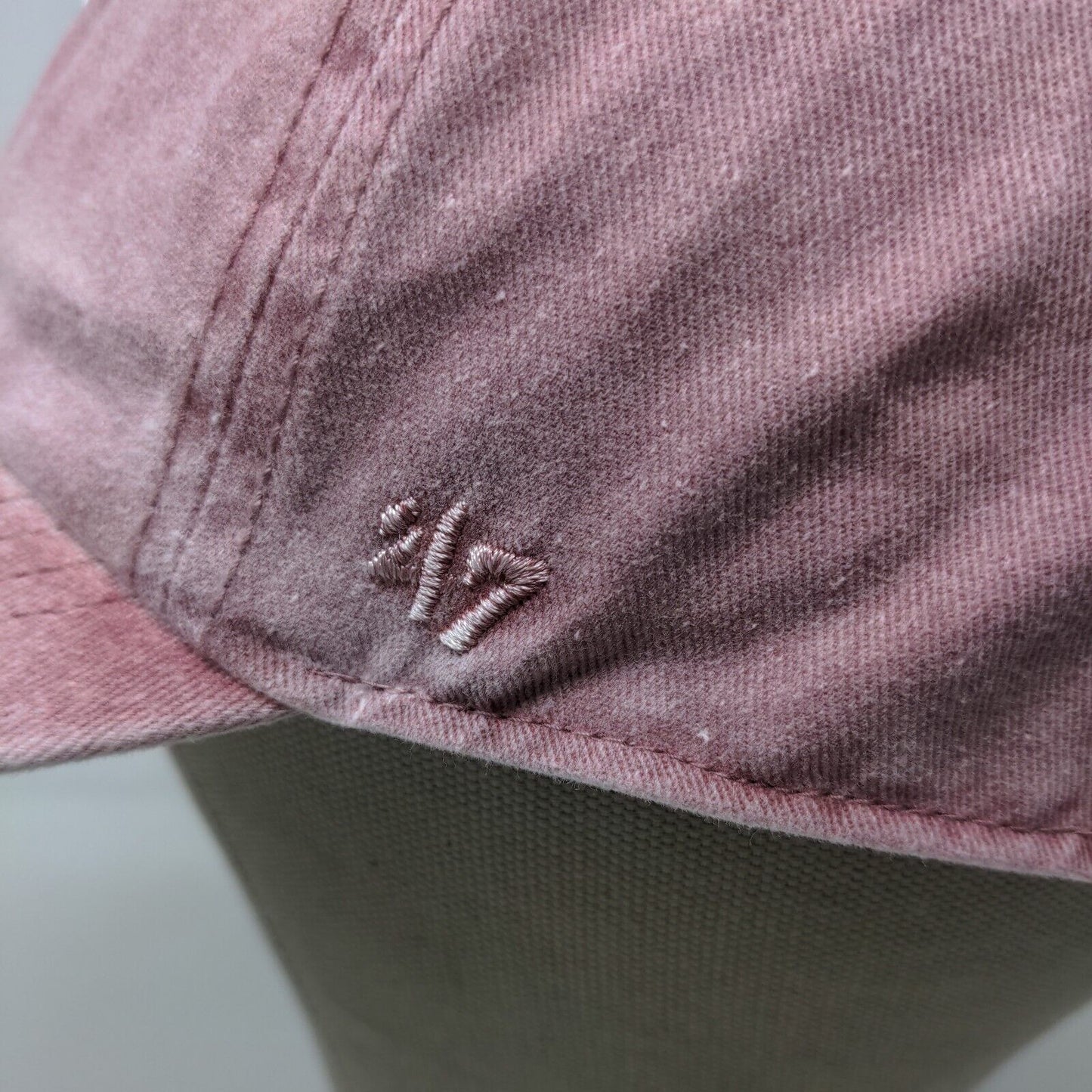 '47 Brand Women's Slideback Hat Pink Adjustable Embroidered Logo Cotton