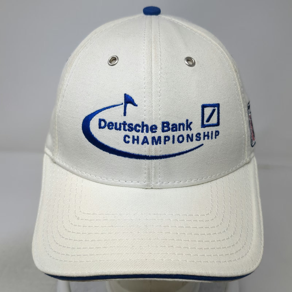The Game Baseball Cap White One Size Deutsche Bank Championship PGA Tour Hat