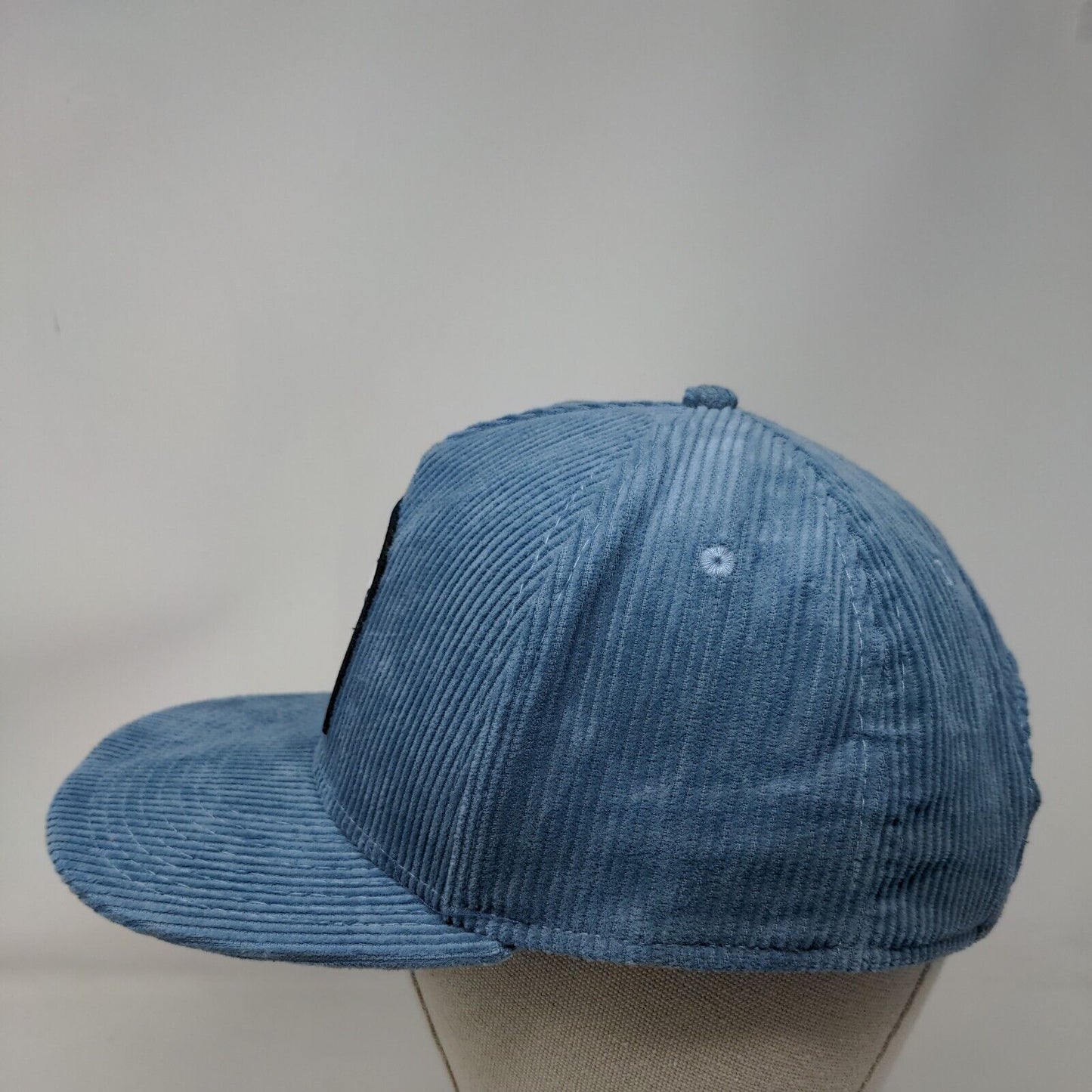 Surfin' Spoon Outer Banks Slideback Hat Blue One Size Corduroy 6 Panel Cotton
