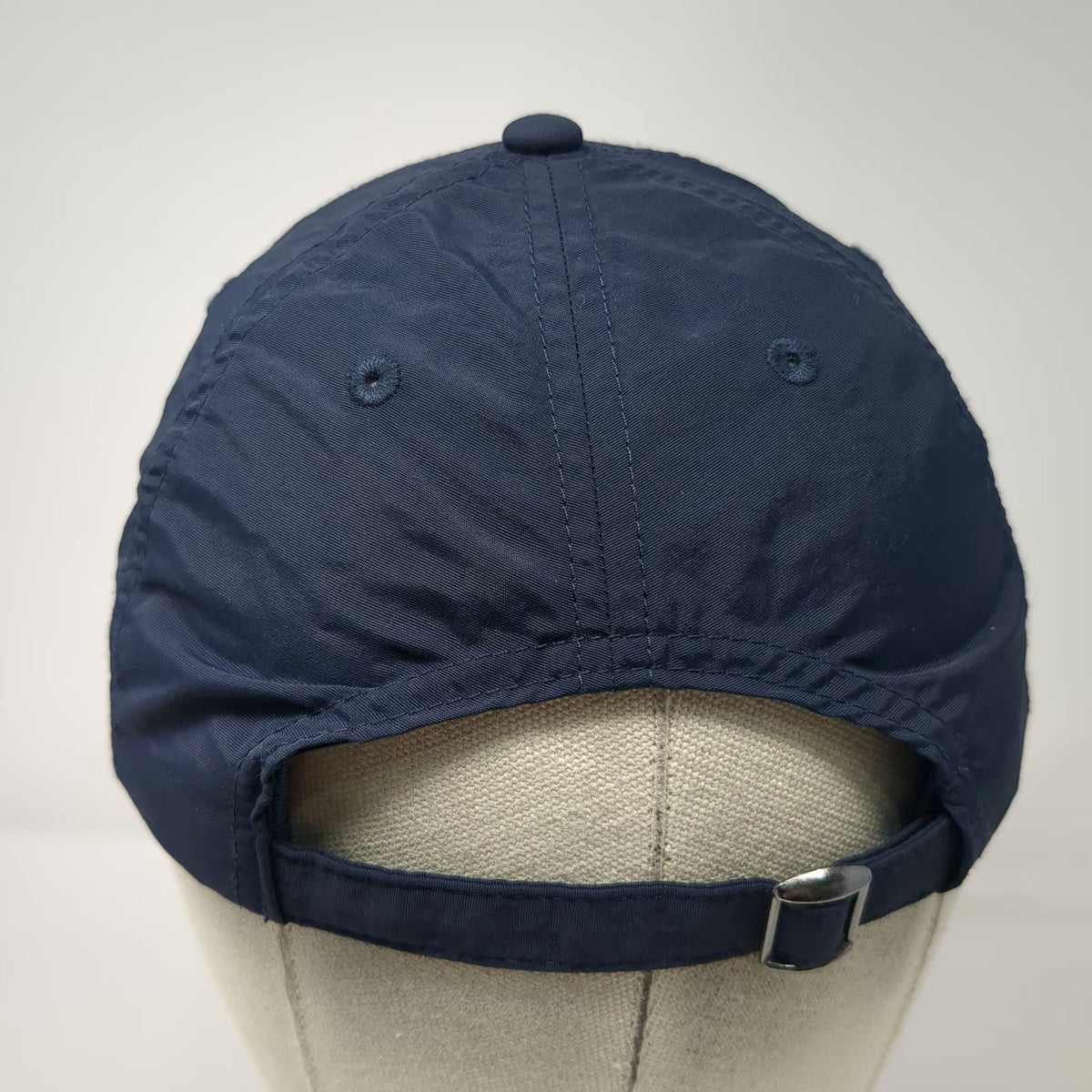 Gaiam Baseball Cap Blue One Size Slideback Hat Performance Fabric Side Logo