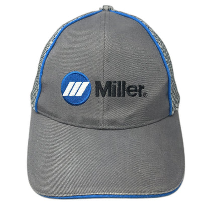 Promotional Designs Inc Baseball Cap Gray One Size Miller Electric Mesh Back Hat