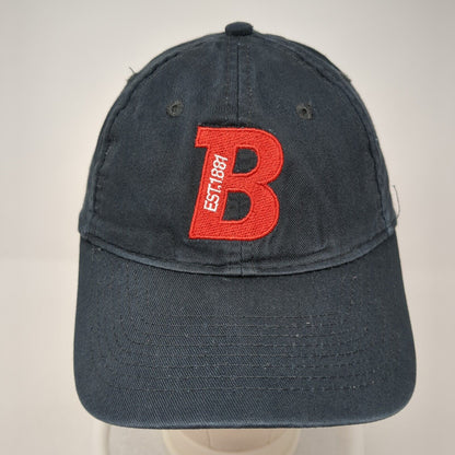 B Est. 1881 Strapback Hat Blue One Size Adjustable Port & Company