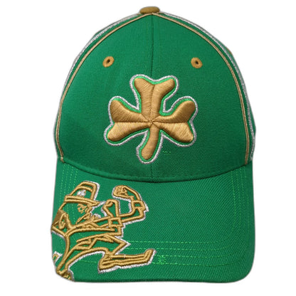 Notre Dame Fighting Irish NCAA Top of the World Green OSFM Cap Hat Shamrock Gold