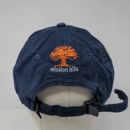 Kraft Nabisco Championship Slideback Hat Blue OSFA Solid Mission Hills