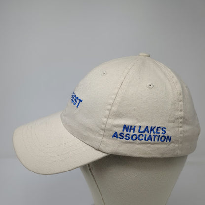 NH Lakes Association Lake Host Baseball Cap Beige One Size Adjustable Cotton Hat