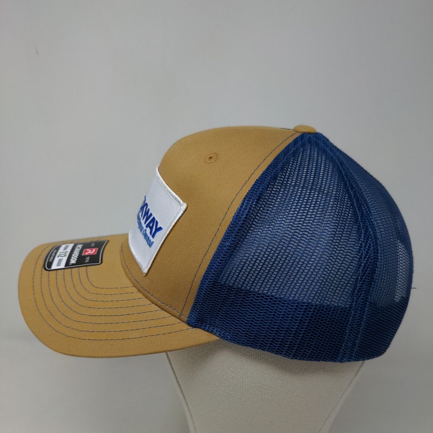 Richardson Men's Snapback Mesh Back Hat Multicolor Quickway Embroidered Logo